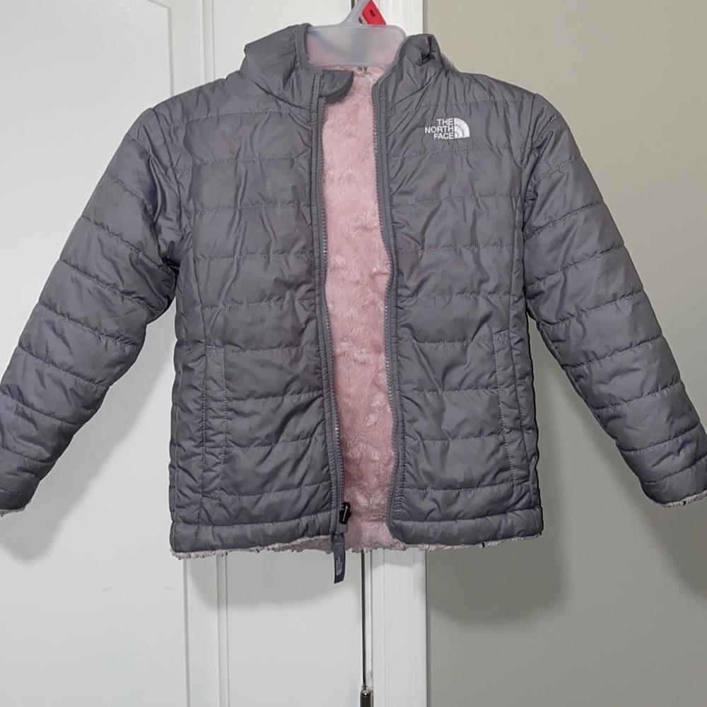 The north face kids reversible coat size 5T